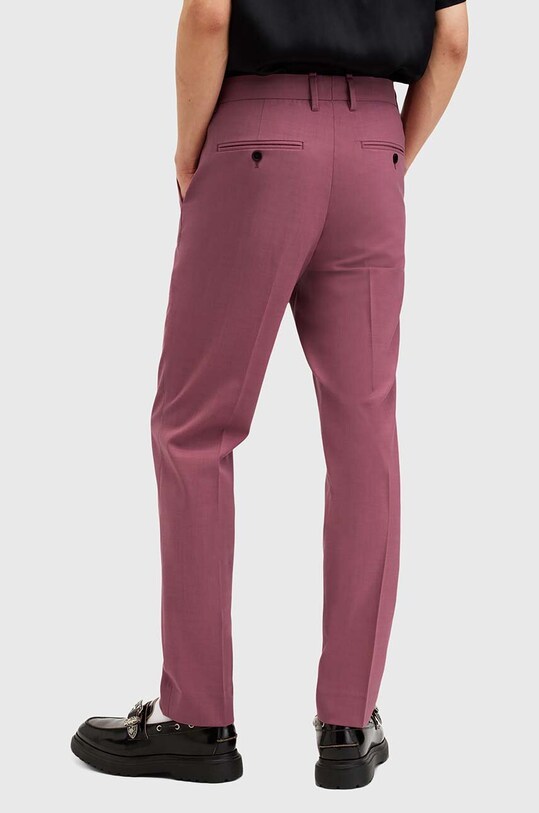 Брюки с шерстью AllSaints AURA M002QA розовый