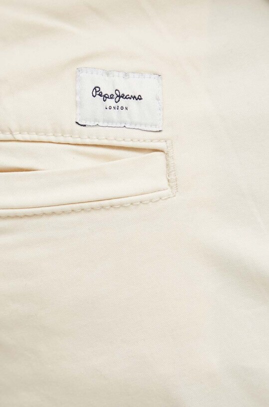 Pepe Jeans pantaloni SLIM CARGO POPLIN bej PM211770