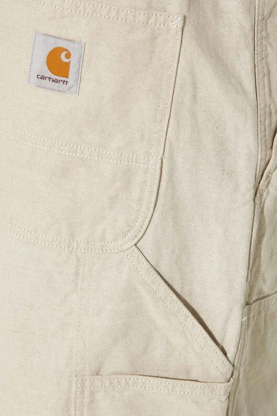 Kalhoty s příměsí vlny Carhartt WIP Walter Double Knee Pant I033580.502 béžová