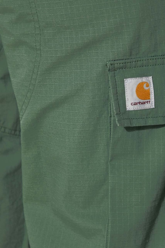 Βαμβακερό παντελόνι Carhartt WIP Regular Cargo Pant I032467.29N02 πράσινο