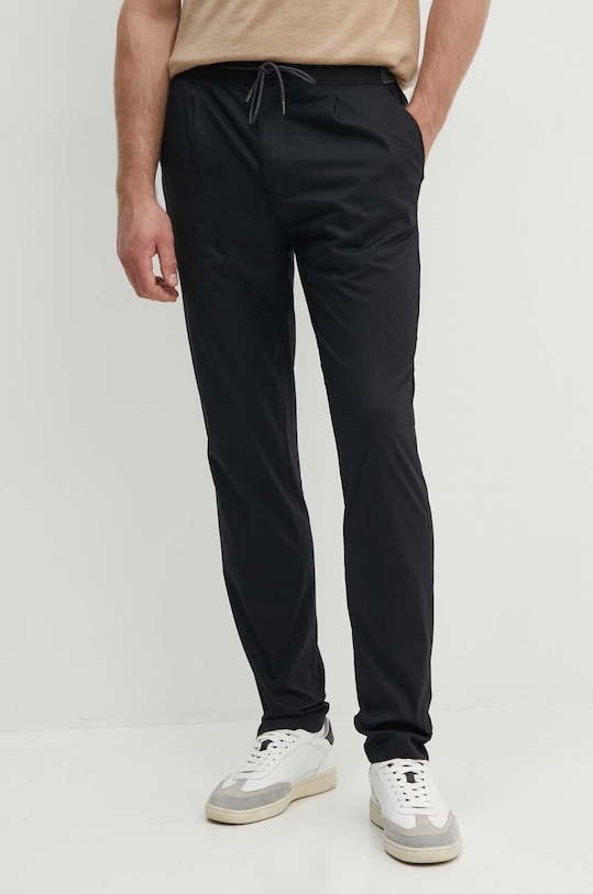 Michael Kors spodnie z elastanem czarny CT4303NEN6