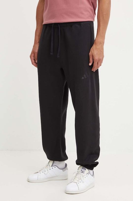 adidas pantaloni de trening All SZN Planet friendly negru IX1252