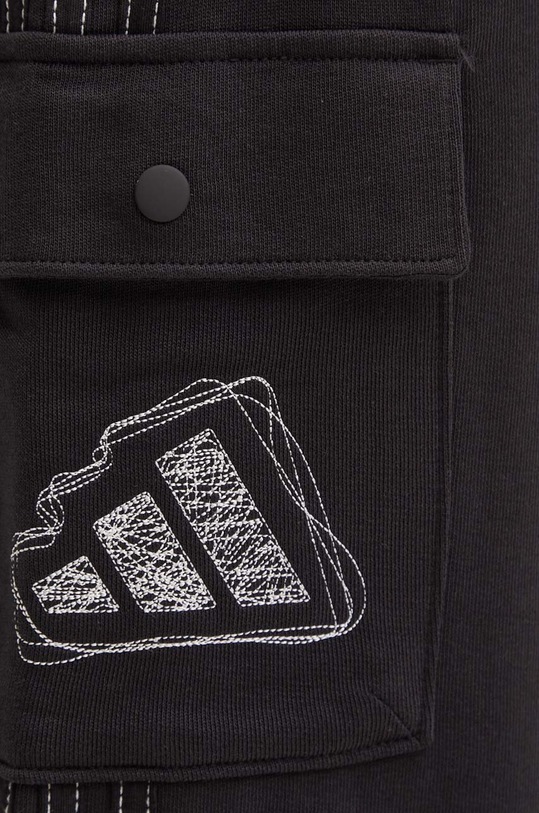 adidas spodnie dresowe bawełniane All SZN czarny IX1256