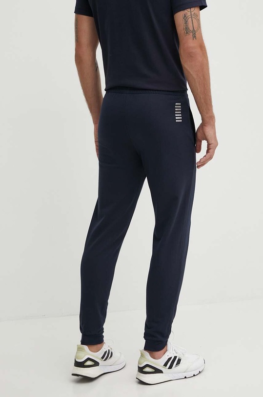 Дрехи Памучен спортен панталон EA7 Emporio Armani PJVRZ.8NPP66.0562 тъмносин
