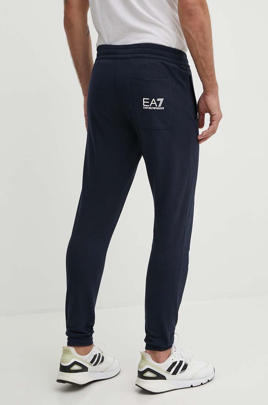 Дрехи Памучен спортен панталон EA7 Emporio Armani PJ05Z.8NPPC3.1562 тъмносин
