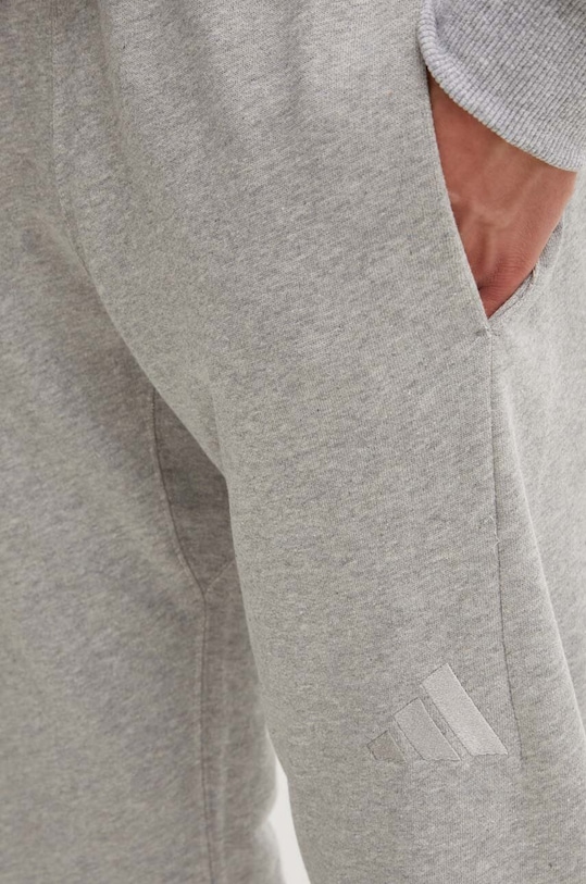 Bavlnené tepláky adidas All SZN sivá IY6558