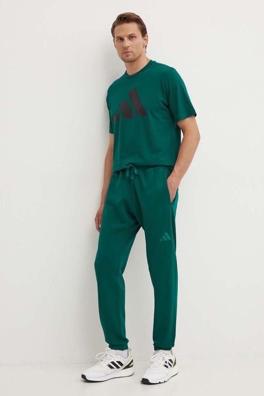adidas spodnie dresowe All SZN IY6567 zielony AW24