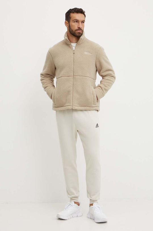 adidas spodnie dresowe Essentials JH1039 beżowy AW24