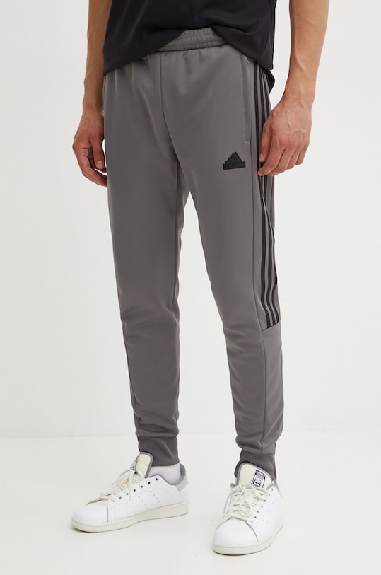 Tepláky adidas Tiro pletenina sivá JI6381
