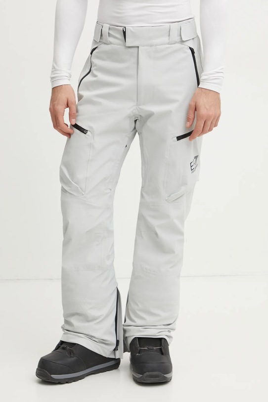Лыжные штаны EA7 Emporio Armani St. Moritz Toray ткань серый PN44Z.6DPP06.1951