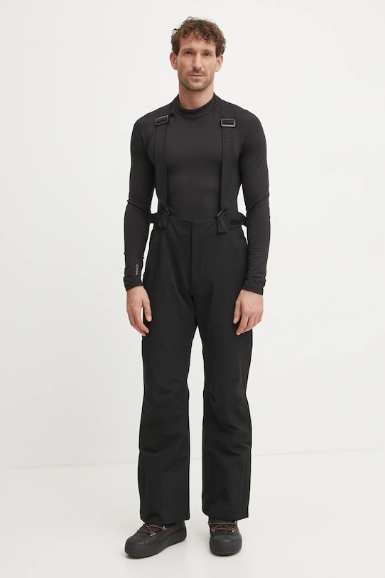 EA7 Emporio Armani spodnie narciarskie Kitzbuhel Protectum tkanina czarny PNCJZ.6DPP27.1200