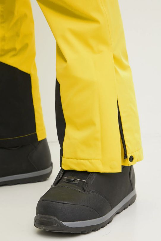 EA7 Emporio Armani pantaloni da sci Kitzbuhel Protectum giallo PNCJZ.6DPP27.1637