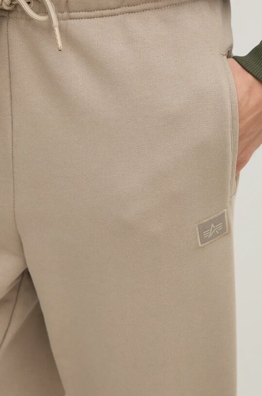 Alpha Industries pantaloni de trening bej 146364