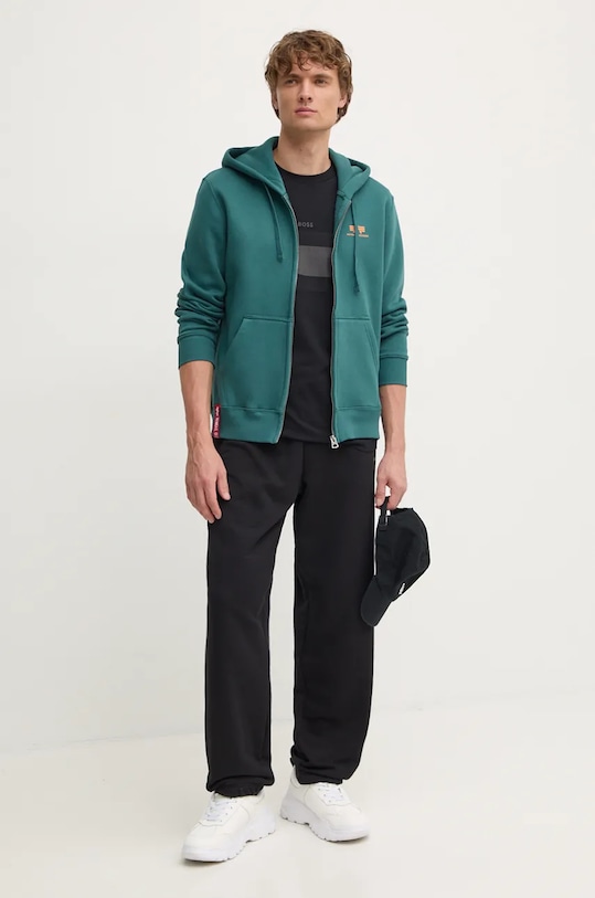 Alpha Industries pantaloni de trening 146364 negru AW24