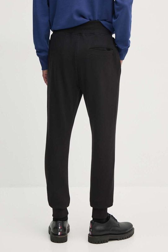 Oblečenie Bavlnené tepláky Versace Jeans Couture 77GAA3B0.F0002 čierna