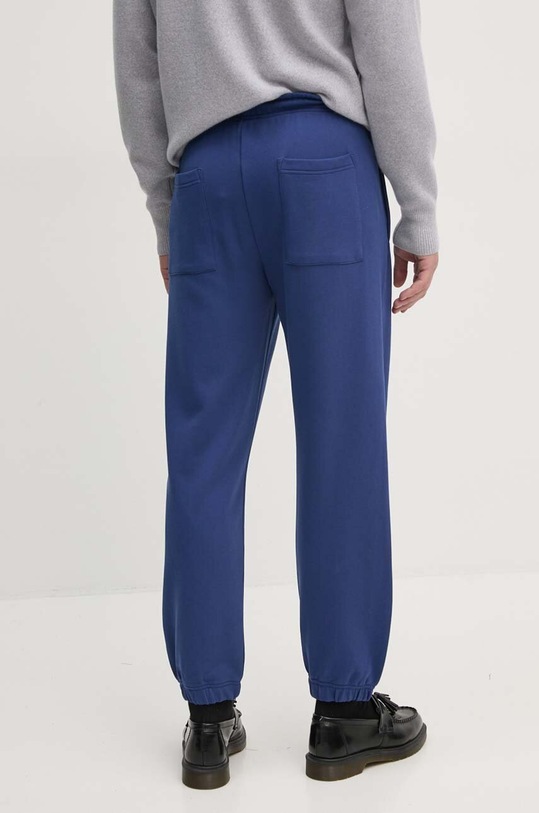 Odzież Versace Jeans Couture spodnie dresowe bawełniane 77GAAT08.CF00T niebieski