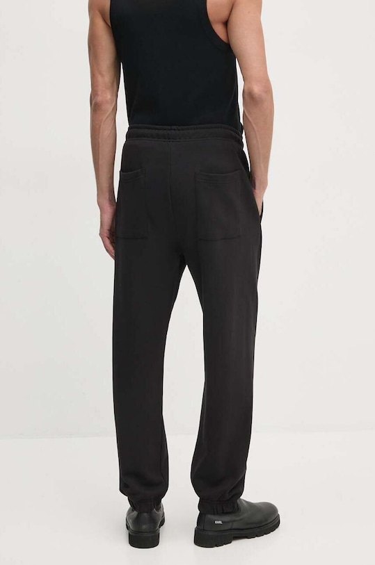 Îmbrăcăminte Versace Jeans Couture pantaloni de trening din bumbac 77GAAT08.CF00T negru