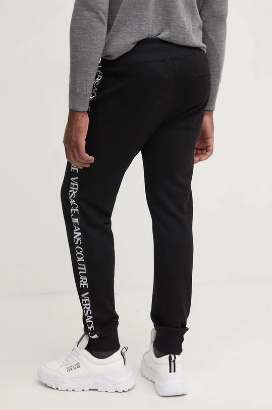 Odjeća Pamučni donji dio trenirke Versace Jeans Couture 77GAAC02.CF02C crna