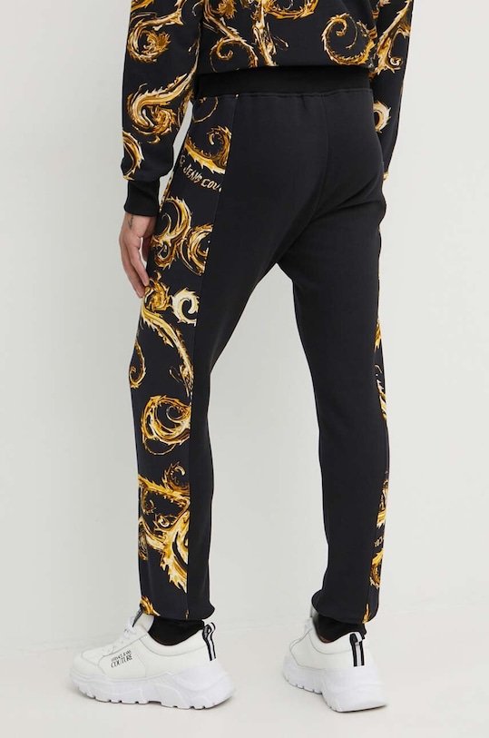 Abbigliamento Versace Jeans Couture pantaloni da jogging in cotone 77GAA3C0.FS161 nero