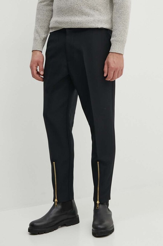 Панталон Versace Jeans Couture текстил черен 77GAA122.N0357