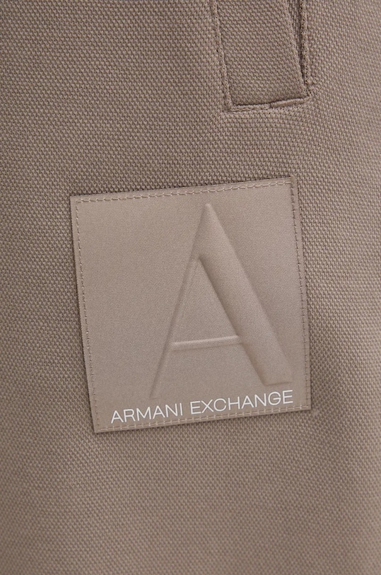 Armani Exchange pantaloni de trening bej 6DZPJA.ZJNKZ