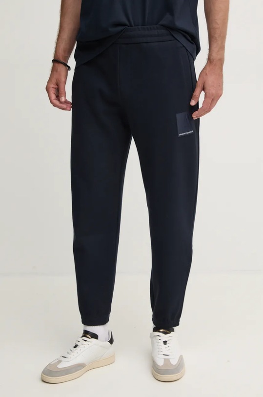 Tepláky Armani Exchange pletenina námořnická modř 6DZPJA.ZJNKZ