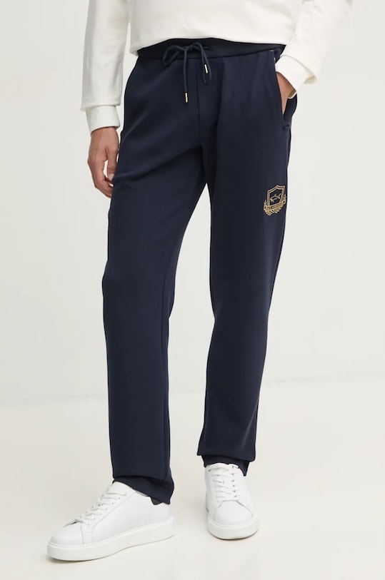 Paul&Shark pantaloni de trening uni bleumarin 14311854