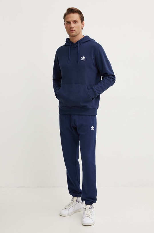 Bavlnené tepláky adidas Originals IX7689 tmavomodrá AW24