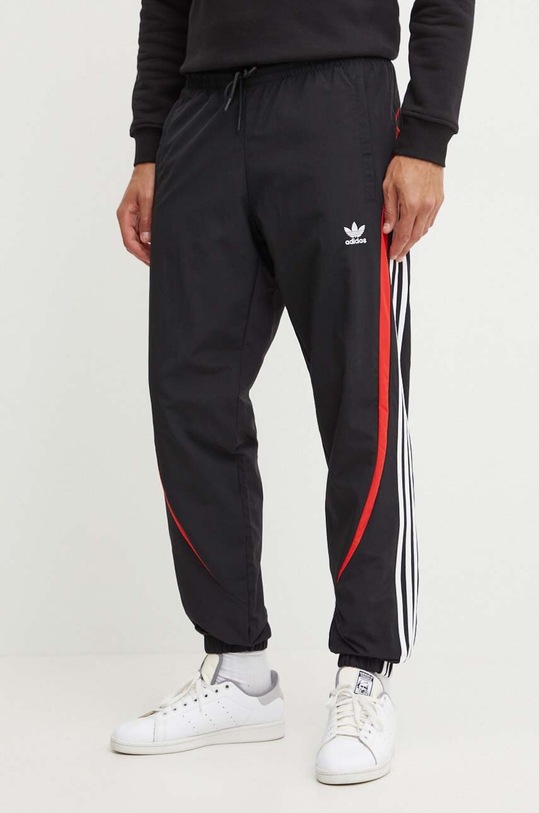 Nohavice adidas Originals látka čierna IX9646