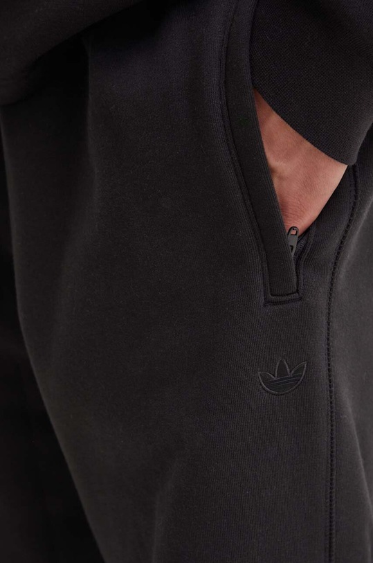 adidas Originals pantaloni de trening din bumbac negru IY2245