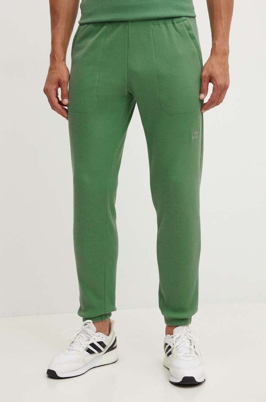 Tepláky adidas Originals pletenina zelená IY2304