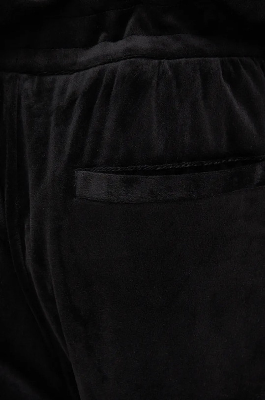 Armani Exchange pantaloni da tuta in velluto nero XM000055.AF10168