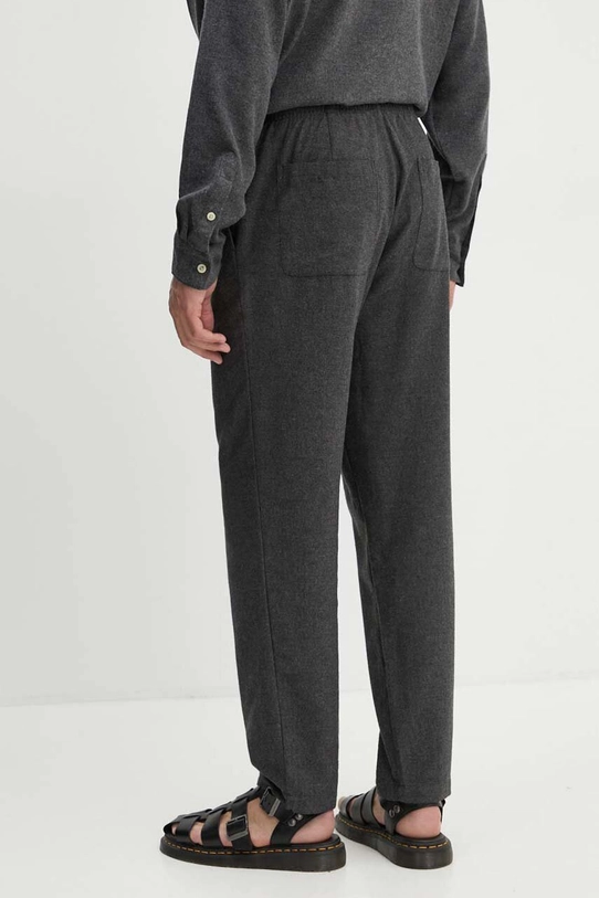 Îmbrăcăminte American Vintage pantaloni MDAK10BH24 gri