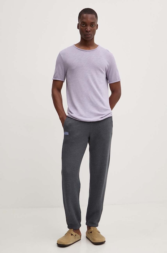 Спортивні штани American Vintage MDOV05AH24 сірий AW24