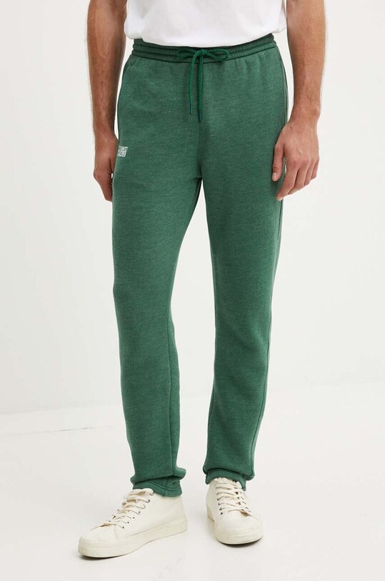 Tepláky American Vintage pletenina zelená MDOV05BH24