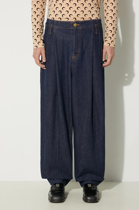 Kenzo jeans Schoolboy Fit Jeans navy FE65DP4176I1.DM