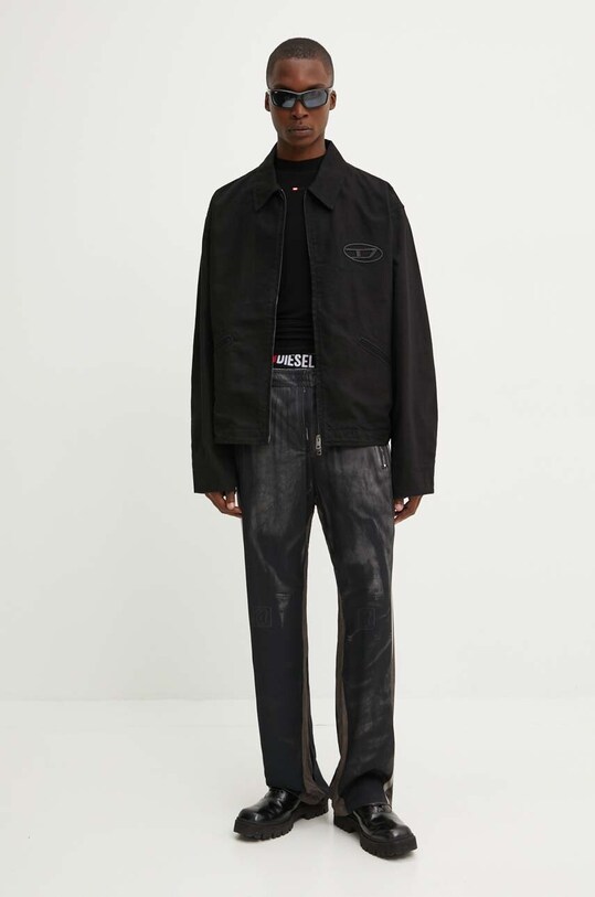 Diesel pantaloni P-AFTER A14236.0NMAN negru AW24