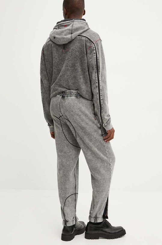 Îmbrăcăminte Diesel pantaloni de trening AMSB-QUENTIN-HT57 A15415.0BNDC gri