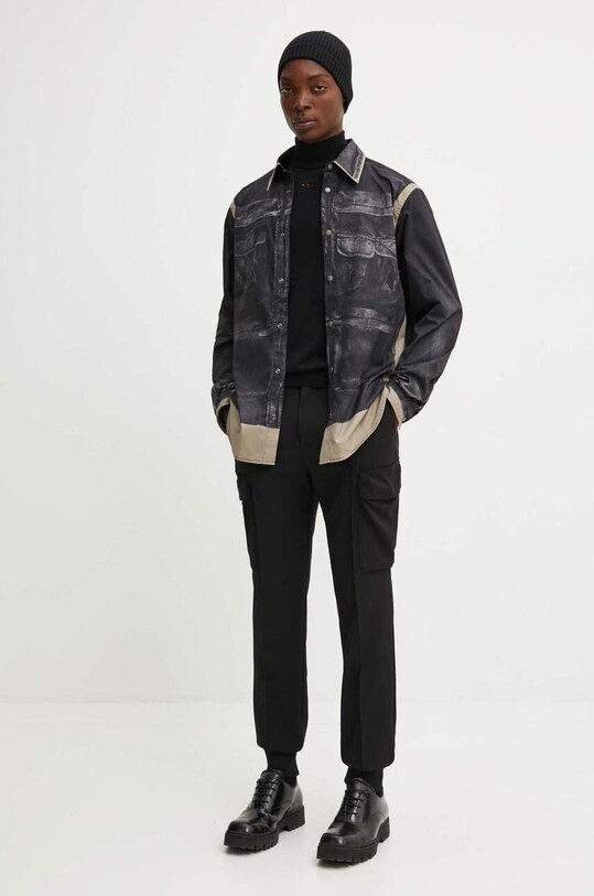 Брюки Diesel P-DRAKE A15491.0NKBL чёрный AW24