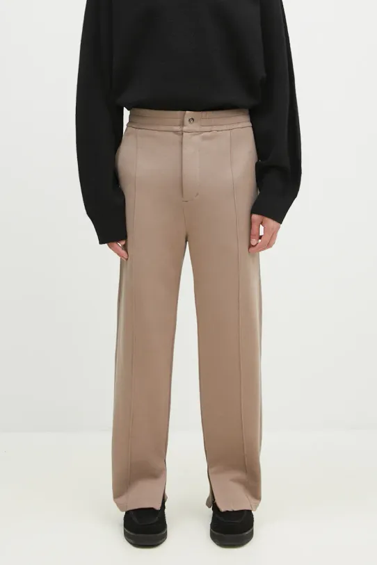 Filling Pieces pantaloni cotone marrone 76160001407