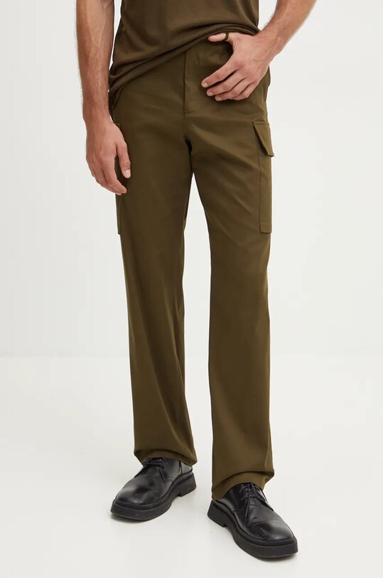 IRO pantaloni verde MP23CILIO