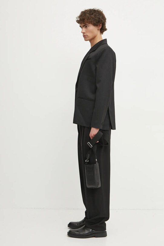 Шерстяные брюки IRO MP23LOWAN чёрный AW24