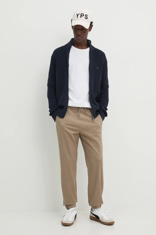 Παντελόνι Hollister Co. KI330.4068.400 καφέ AW24