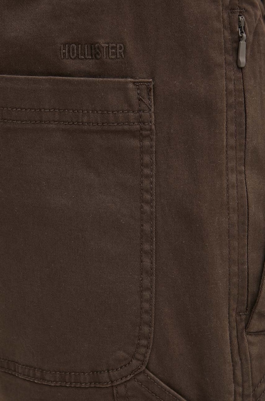 Nohavice Hollister Co. hnedá KI330.4086.410