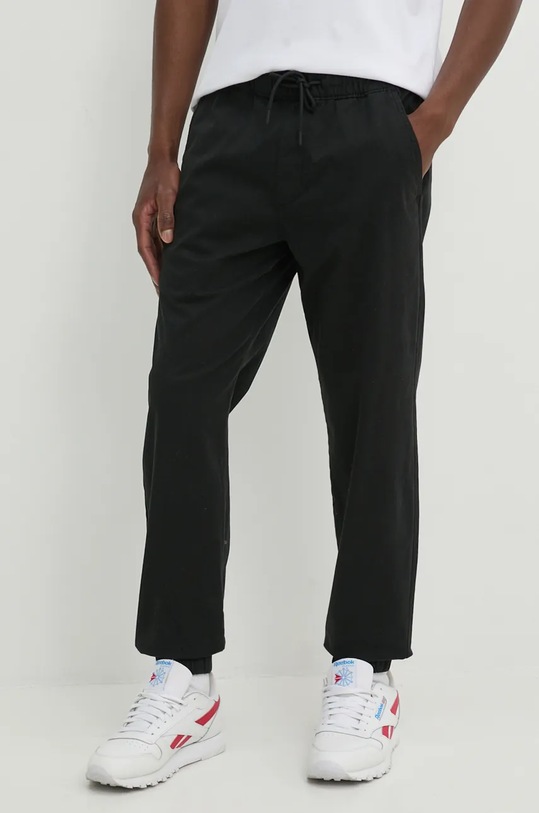 Παντελόνι Hollister Co. με ελαστάν μαύρο KI330.4124.900