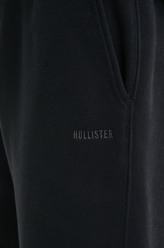 Παντελόνι φόρμας Hollister Co. μαύρο KI334.4041.900