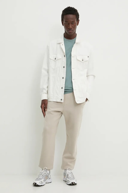 Παντελόνι φόρμας Hollister Co. KI334.4047.101 μπεζ AW24