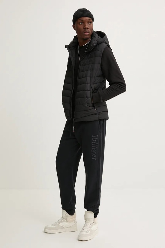 Παντελόνι φόρμας Hollister Co. KI334.4114.900 μαύρο AW24