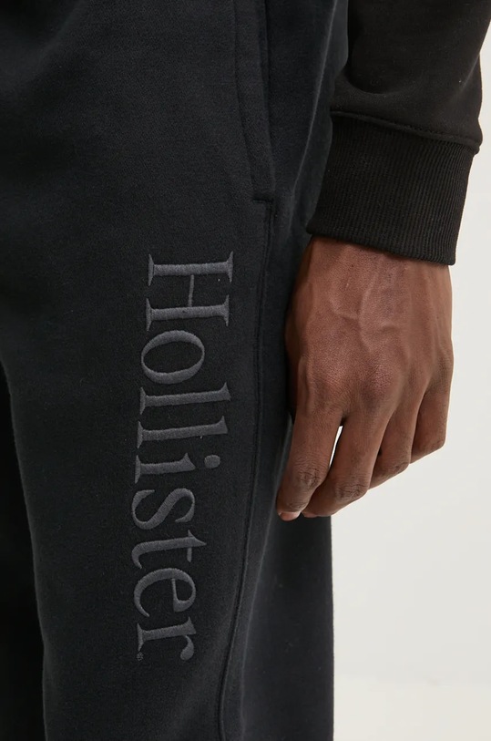 Παντελόνι φόρμας Hollister Co. μαύρο KI334.4114.900