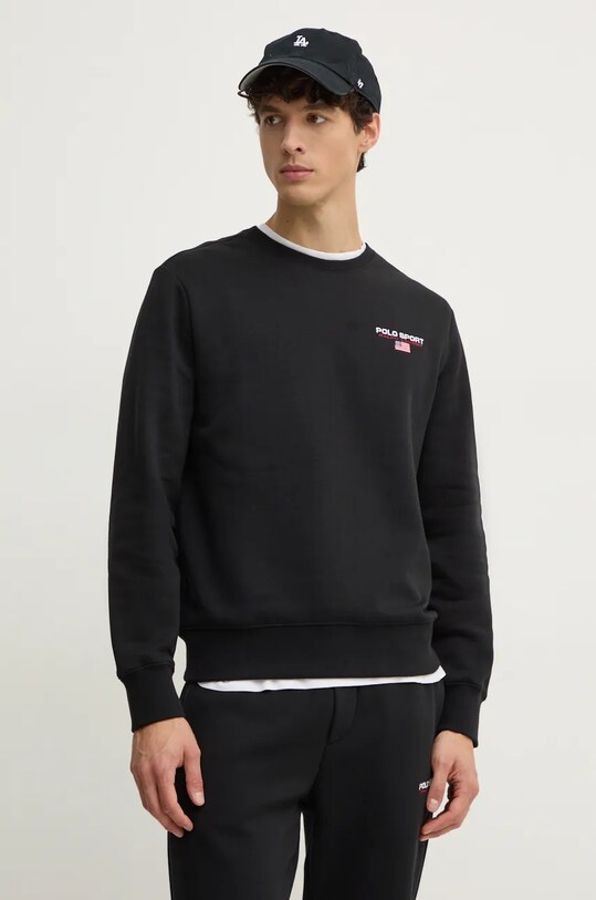 Polo Ralph Lauren pantaloni della tuta nero 710949930